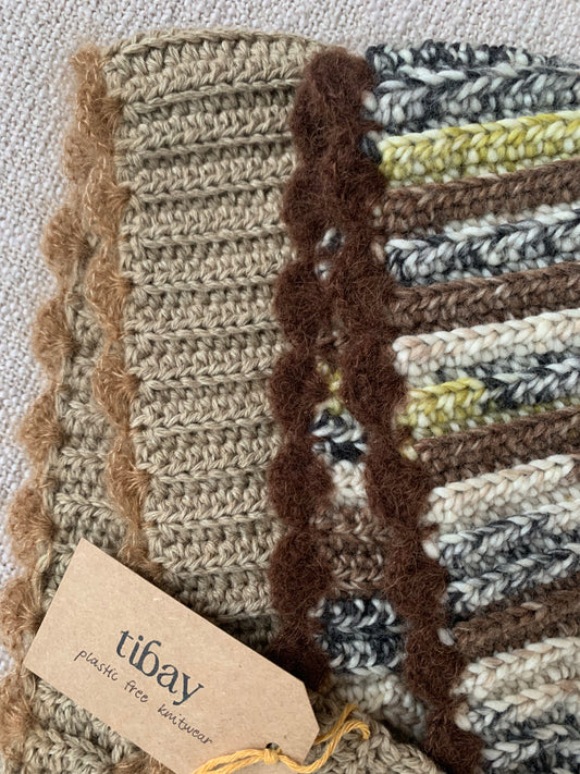 Whimsy Bonnet (second hand yarn)