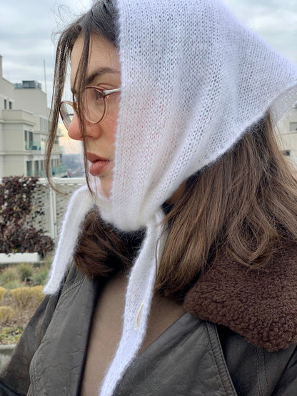 Second Life Mohair Shawl (second hand yarn)