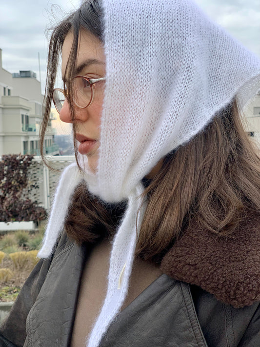 Second Life Mohair Shawl (second hand yarn)