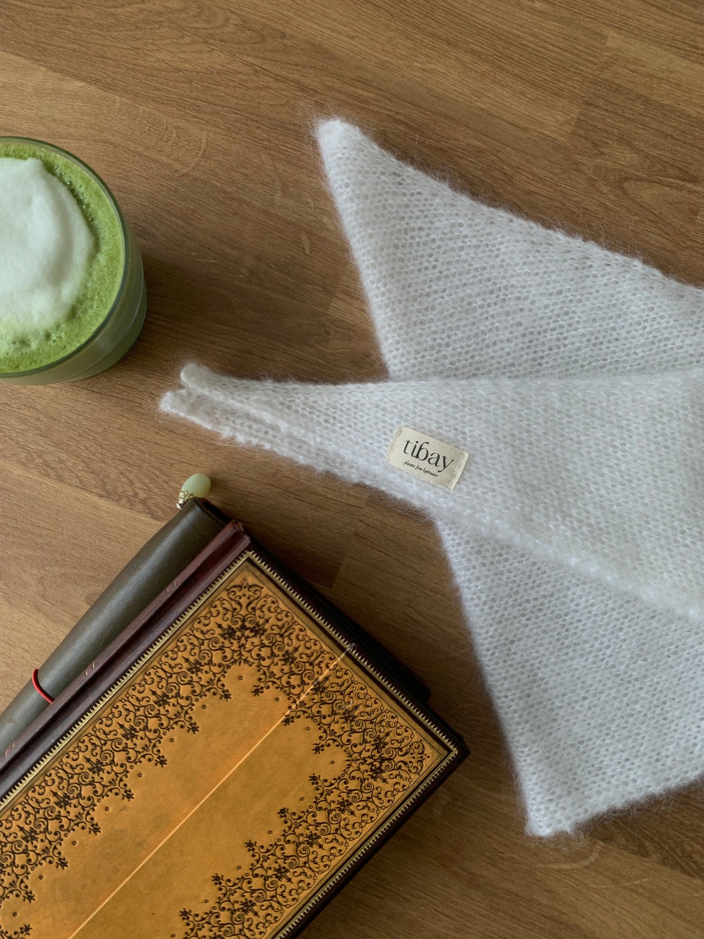 Second Life Mohair Shawl (second hand yarn)